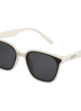 VNTG墨镜奶白色边框设计感防紫外线时髦ins风显脸小网红太阳眼镜