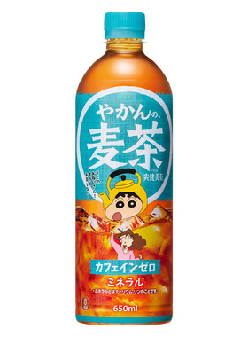 日本进口可口可乐大麦茶联名款
