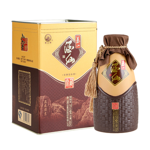 泰山牌白酒 窖藏酒仙 小窖佳酿 39度浓香型白酒礼盒 500ml