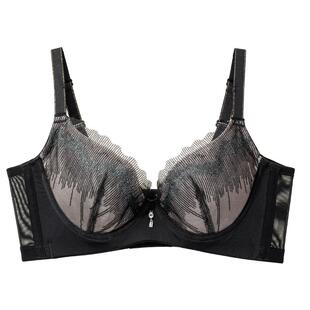 莱特妮丝内衣女时尚撞色性感圆润上托标杯文胸小胸显小调整型胸罩