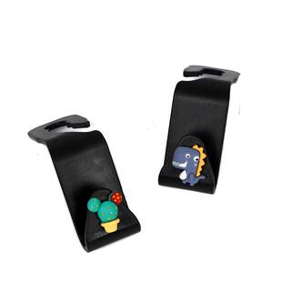 汽车挂钩后排座椅背卡通隐形多功能车内装饰用品创意女车载挂钩