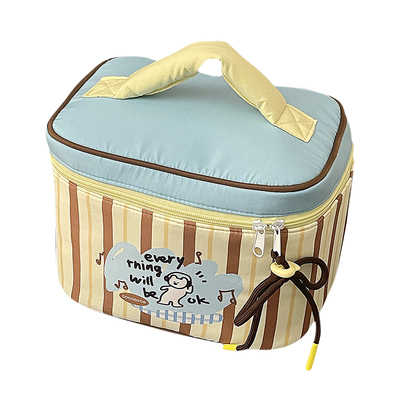 饭盒手提袋子高颜值上班族带饭保温包提便当盒袋冬季加厚铝箔大号