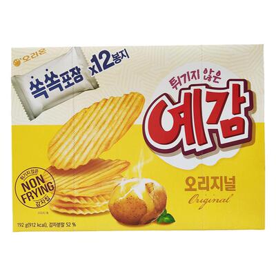 韩国进口好丽友洋葱味蒜香味薯片