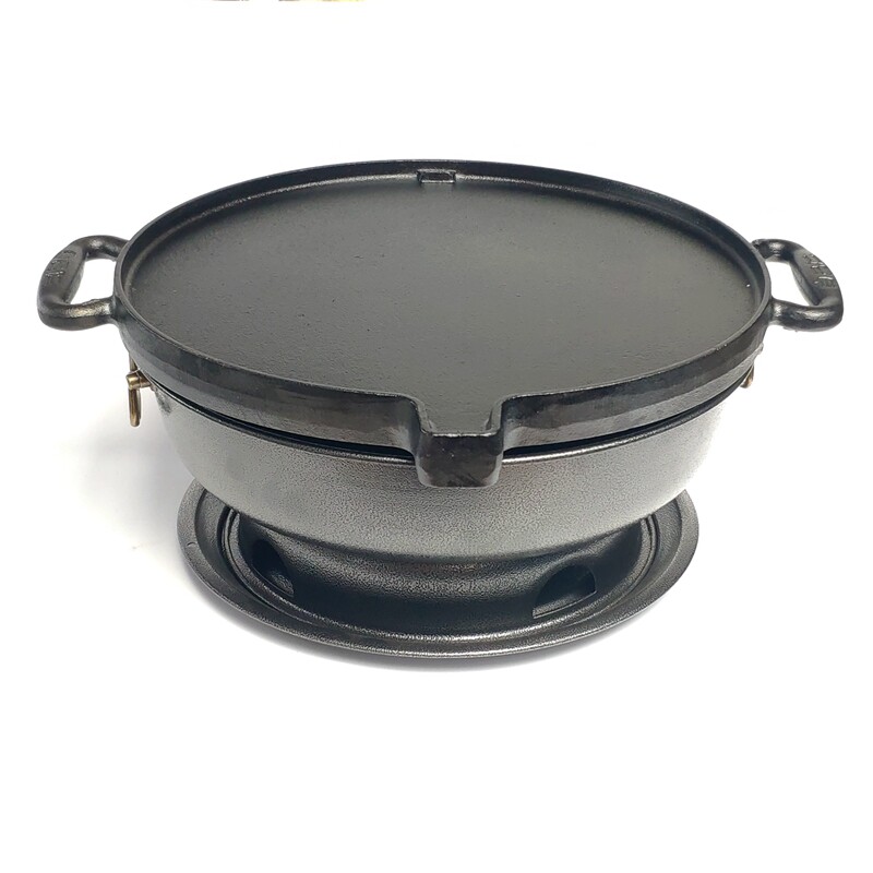 铸铁双面用烤盘商用大号烤肉炉
