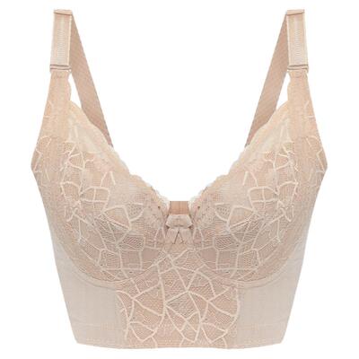 莱特妮丝轻薄蕾丝侧收调整型文胸