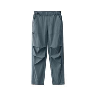 蕉下机能伞兵裤男士长裤宽松休闲防泼水耐磨运动直筒冲锋裤工装裤