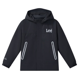 Lee kids户外露营软壳秋冬双层儿童登山服保暖三合一风衣羽绒服