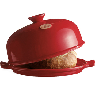 法国Emile Henry 双耳陶瓷欧包烤盘烤箱专用带盖家用面包烘焙模具