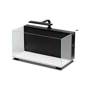 超白玻璃背滤鱼缸过滤制氧一体机小型客厅2026新款懒人免换水全套