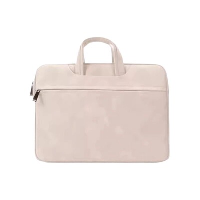 羊巴皮大容量轻薄防摔手提电脑包