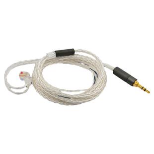 qdc耳机线升级线材单晶铜混银hifi发烧音频延长线带麦2.5/3.5/4.4