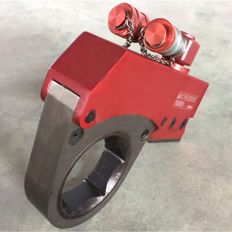 【辰睿兴】铝钛合金中空式扭拒液压扳手内六角大功率电动视窗显示