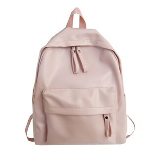 杨紫同款背包亲爱的热爱的佟年白色双肩包ins风PU软皮包学生书包