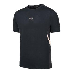 Saucony索康尼NATHAN BELL系列美利奴羊毛混纺男子夏季短袖针织衫