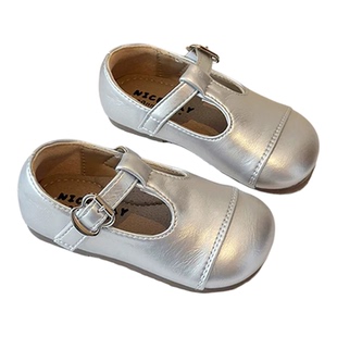 真皮时尚女宝宝鞋子2026春夏季新款小童小皮鞋女童公主鞋儿童单鞋