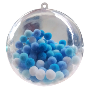 幼儿园环创透明塑料球装饰店铺橱窗布置吊饰屋顶天花板悬挂装饰球