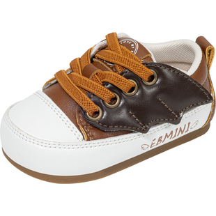 英贝米尼宝宝鞋子学步鞋春季1到3岁婴儿软底鞋透气男童室内鞋女宝