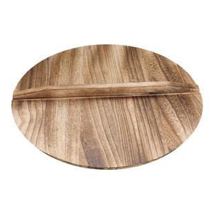 中福铁锅杉木盖锅盖龟纹铁锅老式铁锅家用木盖传统古朴老式大锅盖