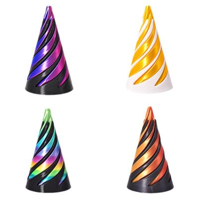 黑科技网红爆款3D打印螺旋锥玩具