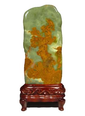 天然原石客厅办公室摆件阿富汗玉