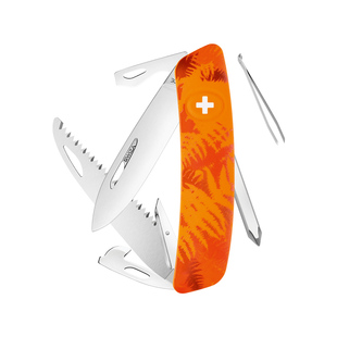 瑞士军刀 瑞莎Swiza 95MM小木匠D06多功能折叠刀户外不锈钢军士刀