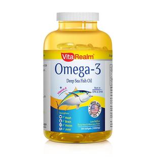 维乐原深海鱼油IFOS五星300粒无腥味 Omega-3 DHA EPA超高性价比