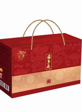 浙江杭州特产万隆酱鸭腊味大礼包