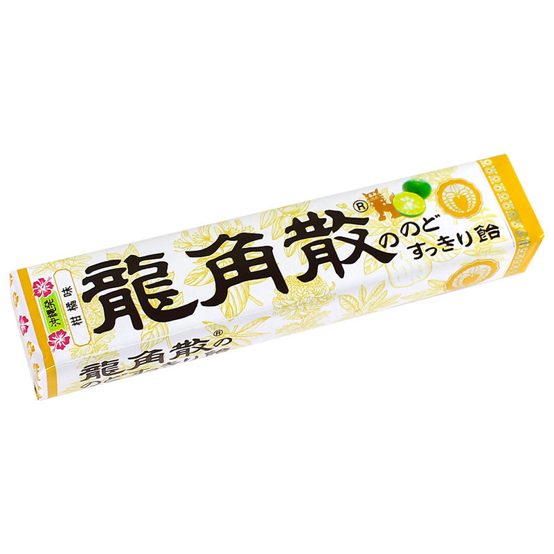 龙角散日本薄荷香护嗓40g润喉糖