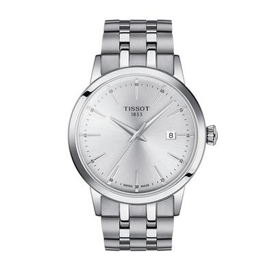 【自营】TISSOT天梭表梦圆系列男表钢带时尚石英手表瑞士正品腕表