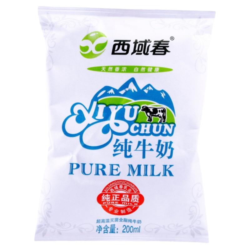 新疆西域春纯牛奶青少年早餐奶