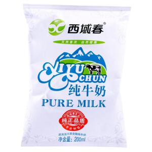 新疆西域春纯牛奶青少年早餐奶