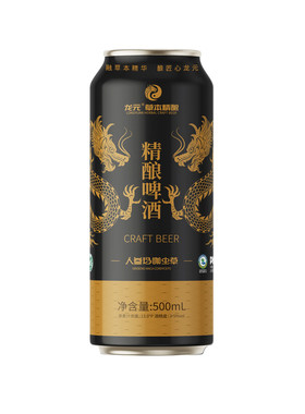 龙元人参玛卡虫草原浆精酿啤酒聚会酒水精啤饮料批发整箱装