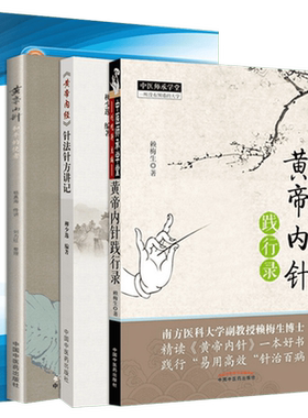 套装4册 黄帝内针和平的使者+黄帝内针践行录+黄帝内经针法针方讲记+黄帝内针讲义 皇帝内针中国中医药出版社中医书籍针灸大全正版