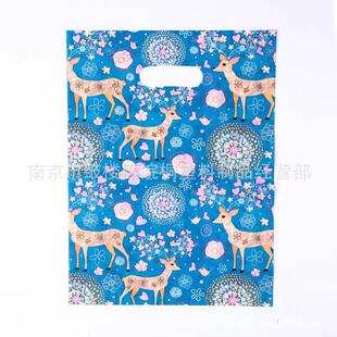 加厚服装店塑料手提袋礼品包装袋饰品购物袋可定制logo12丝胶袋