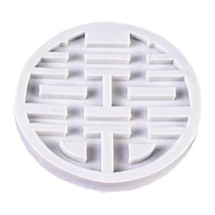 铁艺圆形囍蛋糕装饰摆件石榴花凤凰珍珠订婚礼结婚喜字甜品台插件