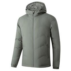 361男子连帽羽绒服保暖