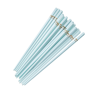 陶瓷筷子家用特价新款不发霉筷子高档10双装耐高温餐具不变形公筷