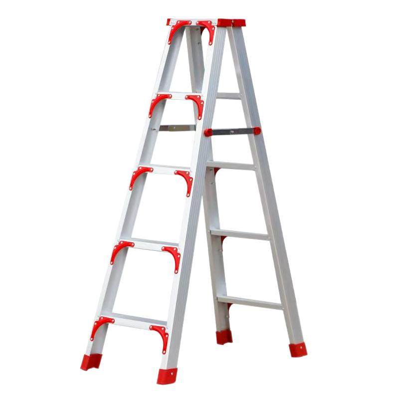 梯子家用折叠加厚铝合金人字梯伸缩工程梯室内爬高多功能楼梯2米