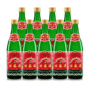 西凤酒45度1989金奖绿瓶整箱凤香型口粮酒纯粮食固态发酵整箱白酒