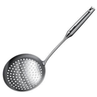 316L不锈钢大号漏勺家用厨房一体成型笊篱捞面饺子油炸过滤网捞勺