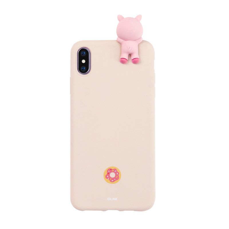 line布朗熊iPhone12promax手机壳