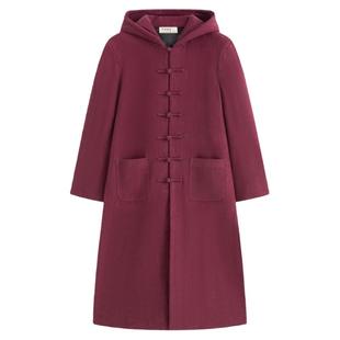 武当秋冬长袍长款加厚中式复古练功服休闲服棉袍汉服保暖外搭外套