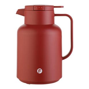 富光保温壶家用结婚红色陪嫁一对热水壶玻璃内胆暖瓶大容量热水瓶