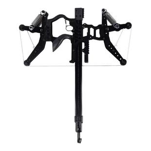 激光瞄准高精度连发复合弓全金属新款50连发专用钢珠超远户外弹弓