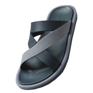 纯进口越南橡胶拖鞋男士夏季新款户外休闲耐磨不臭脚沙滩鞋拖鞋男