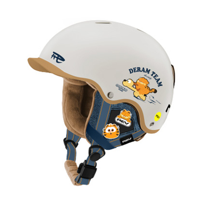 锐伍×加菲猫联名滑雪头盔雪镜