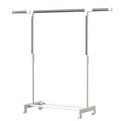 加粗加厚不锈钢单杆晾衣架