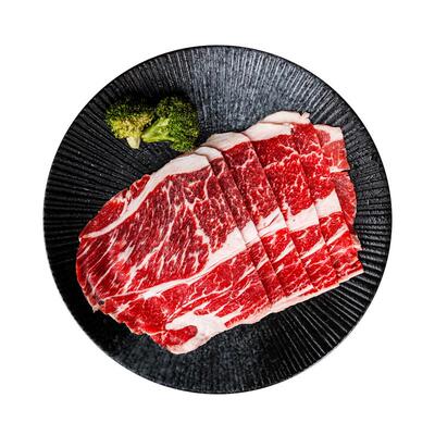 西捷原切牛肉片火锅烤肉食材