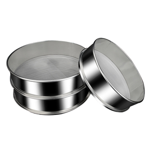 面粉筛子过滤网筛细网加厚304不锈钢筛网烘焙工具30/50目过筛器