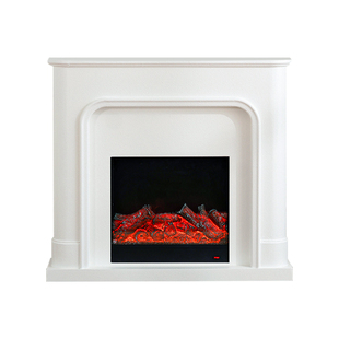 homechoice法式壁炉架轻奢电子壁炉芯仿真火焰客厅直播装饰背景墙